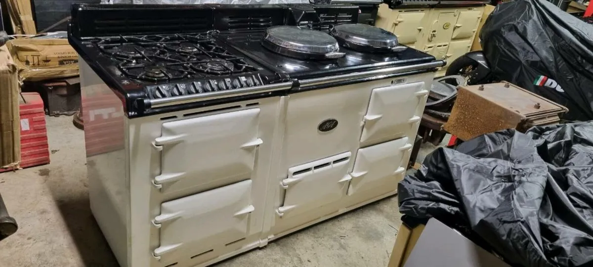AGA Classic white Cooker and Module - Image 1