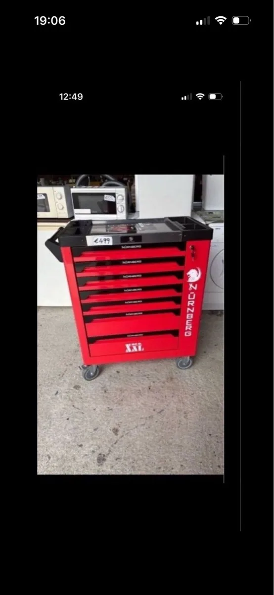 Nuremberg tool chest with tools included - Image 1