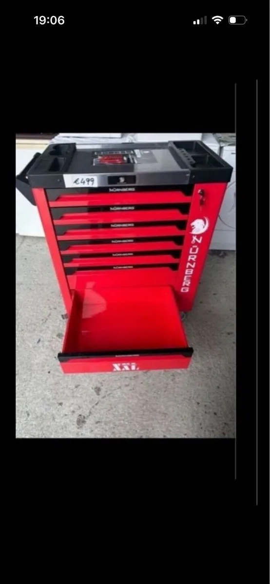 Nuremberg tool chest with tools included - Image 2