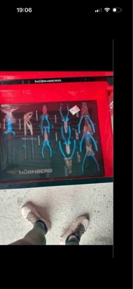 Nuremberg tool chest with tools included - Image 3