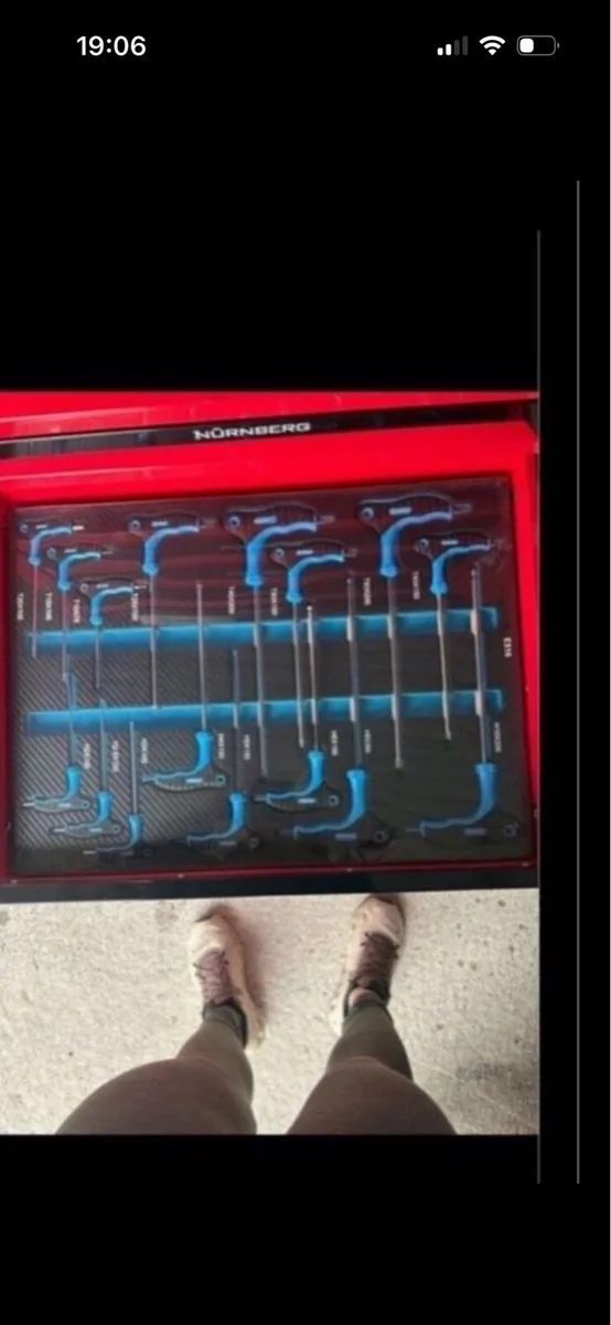 Nuremberg tool chest with tools included - Image 4