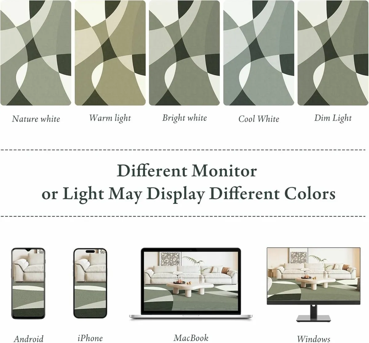 Geometric Rugs Living Room - 200x300 cm Upgraded - Image 4