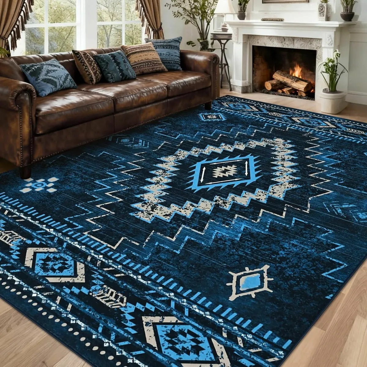 Area Rugs for Living Room 160x230 cm Washable - Image 1