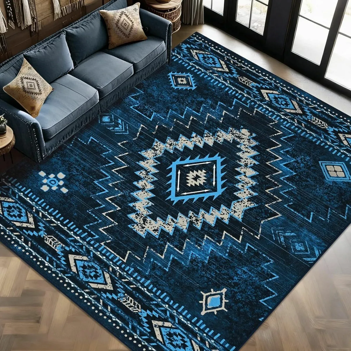 Area Rugs for Living Room 160x230 cm Washable - Image 3