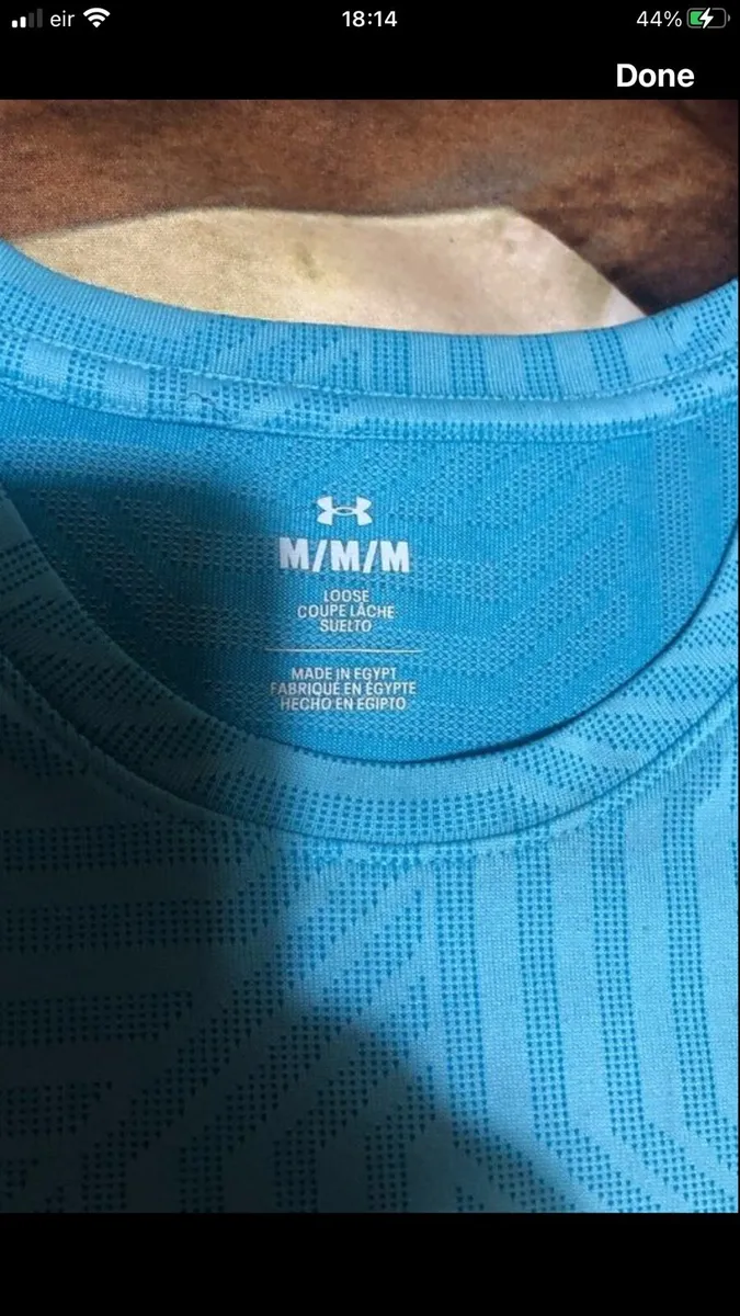 Mens under armour teeshirt size M €5 - Image 2