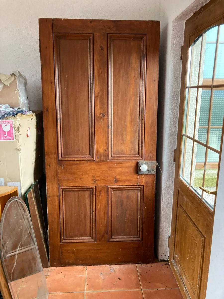 Antique panel doors - Image 2