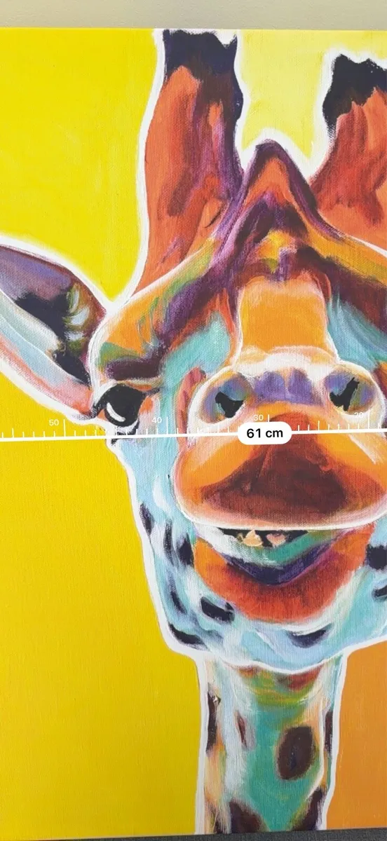 Giraffe Canvas - Image 3