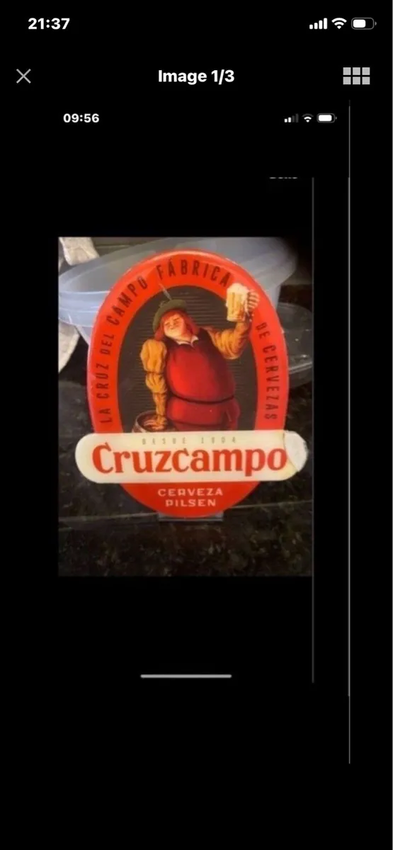 Cruzcampo Beer Bar Display - Image 1
