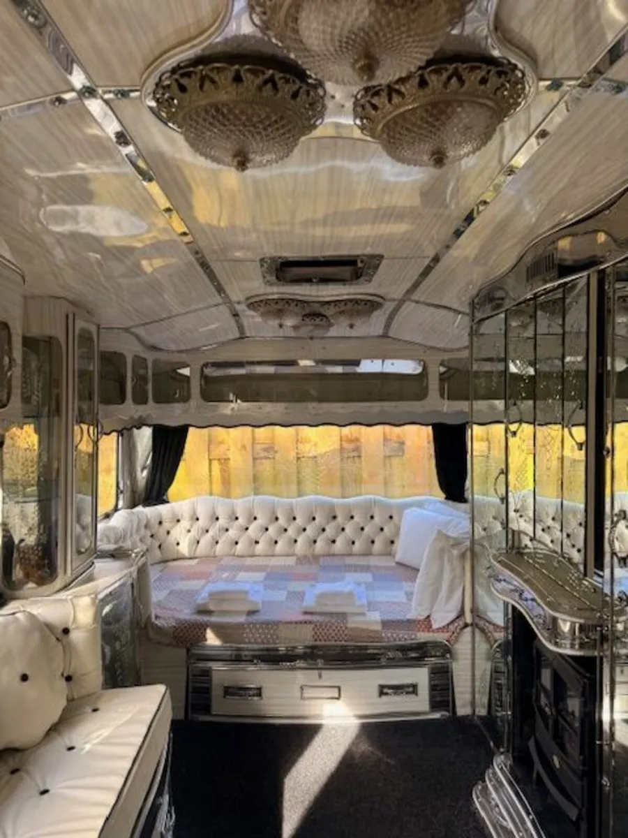 Two Rare Chrome Caravans for Sale - Image 3