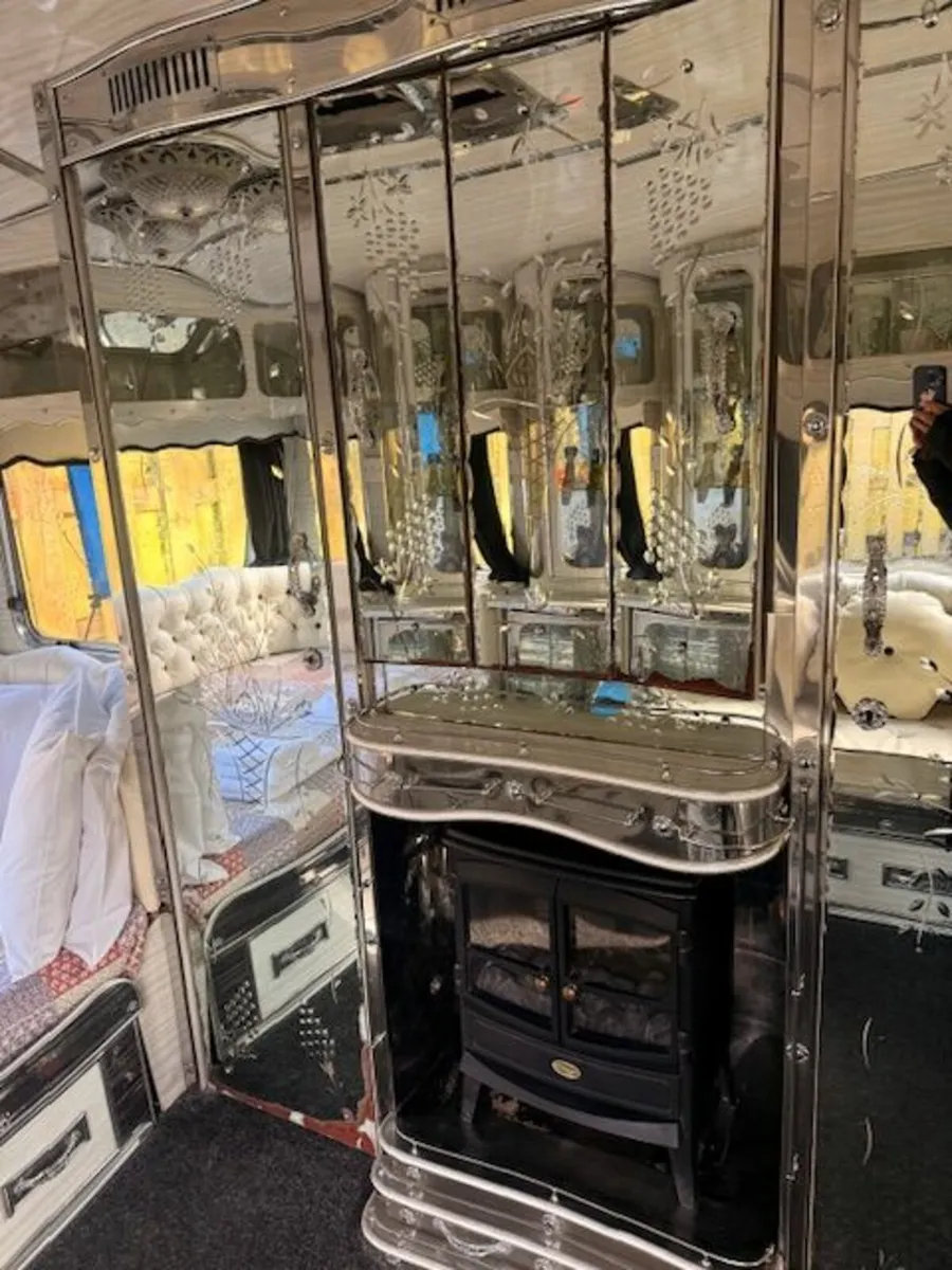 Two Rare Chrome Caravans for Sale - Image 4