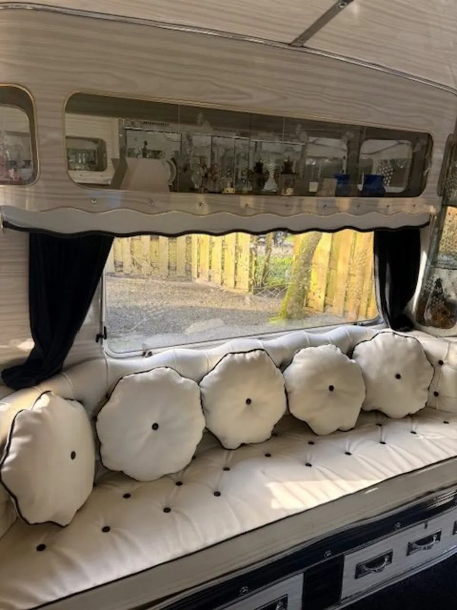 Two Rare Chrome Caravans for Sale - Image 2