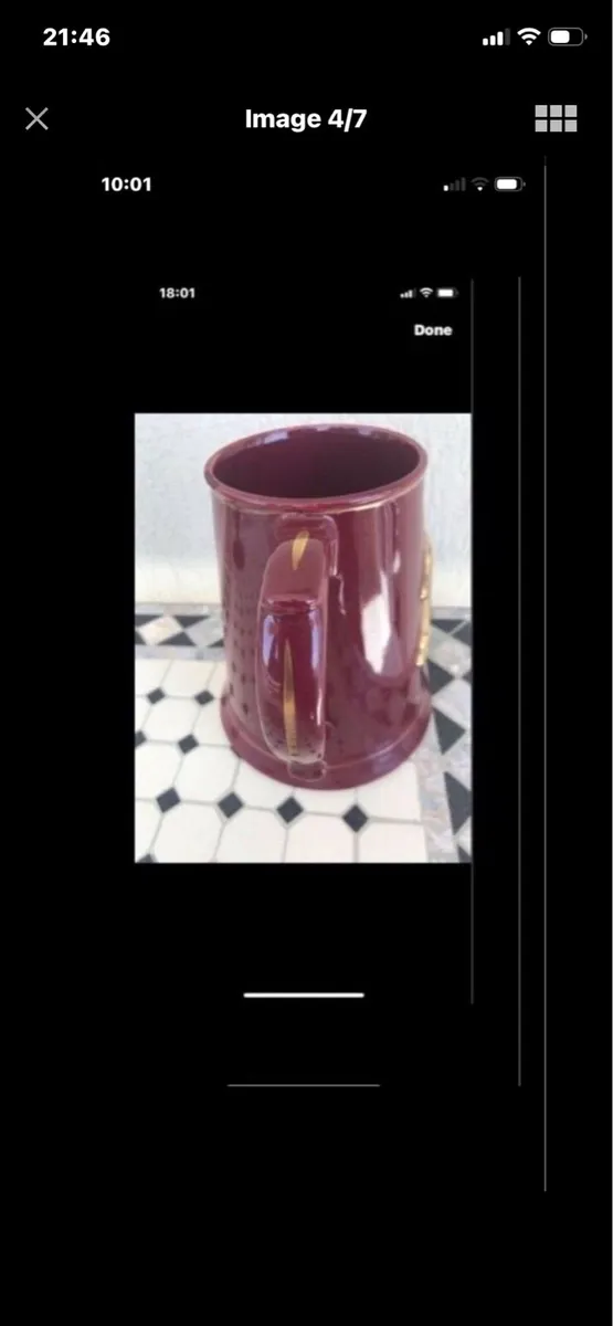 Rare 3 1/2 pint Ceramic Tankard - Image 4