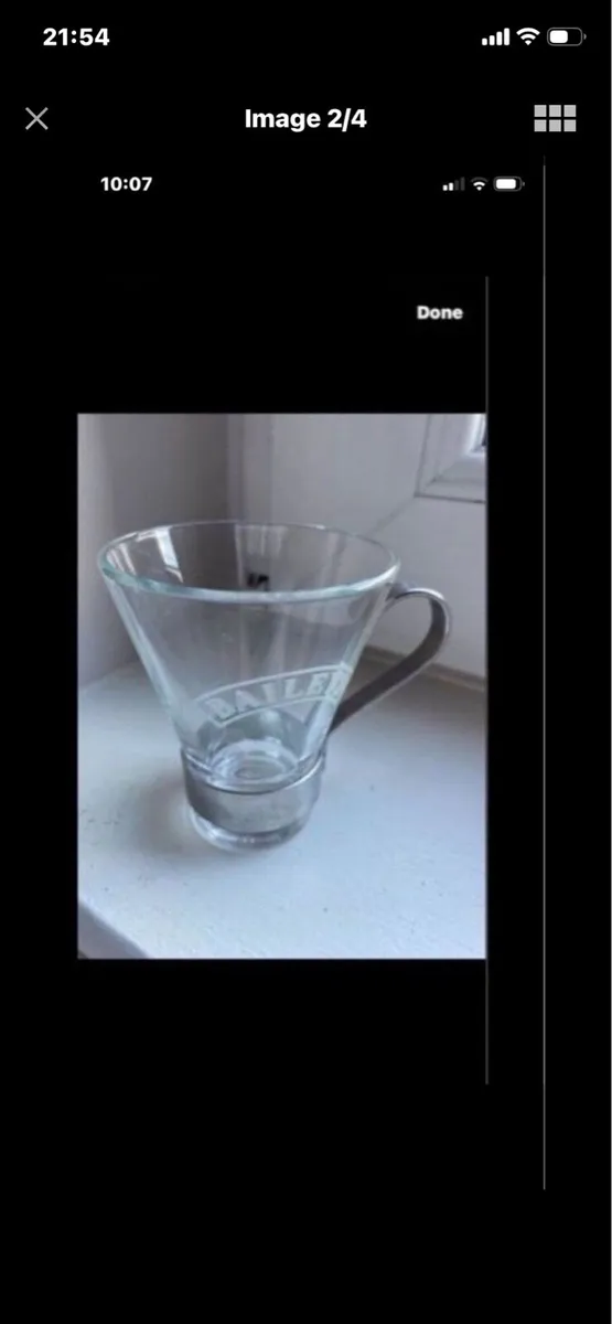 Rare Baileys Glasses Set (6) - Image 2