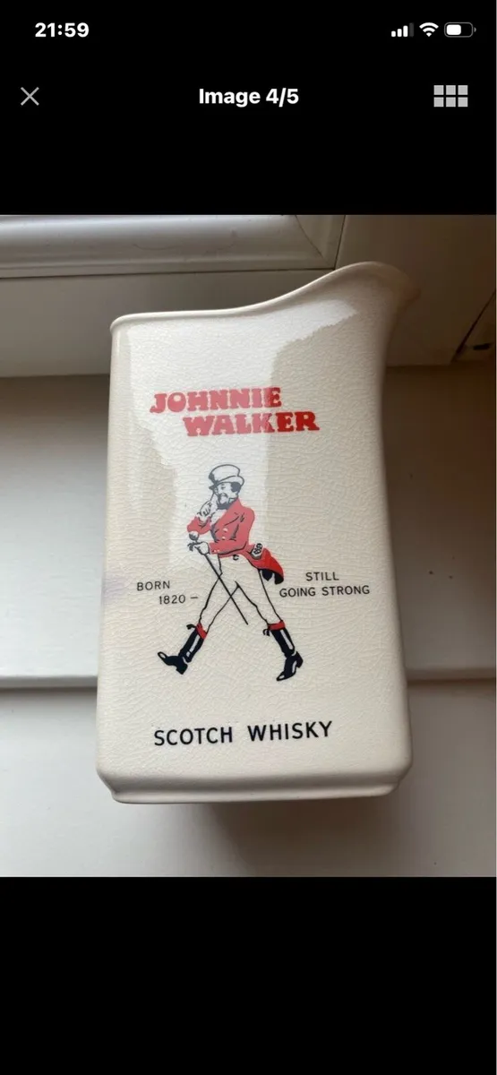 Johnnie Walker Water Jug - Image 4