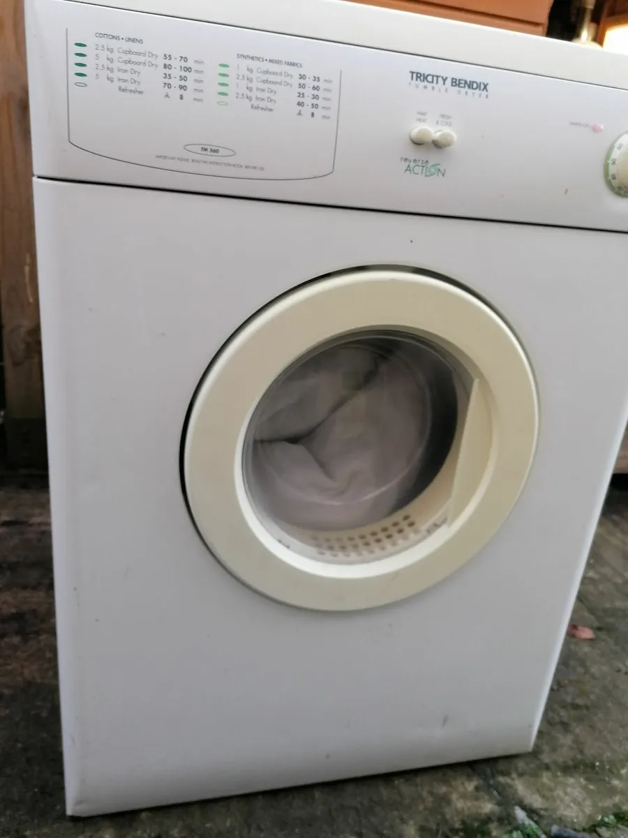 Tumble dryer in great condition, €75. Dublin 18 - Image 2