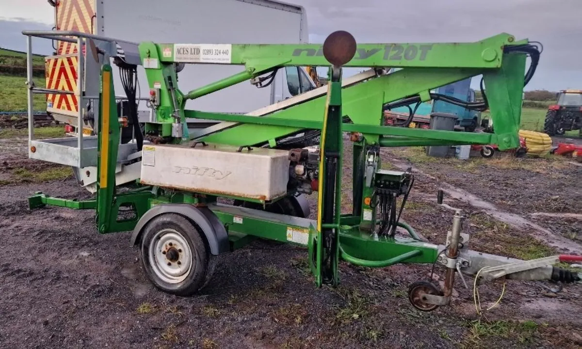 Niftylift 120 boom lift cherrypicker cherry picker - Image 1
