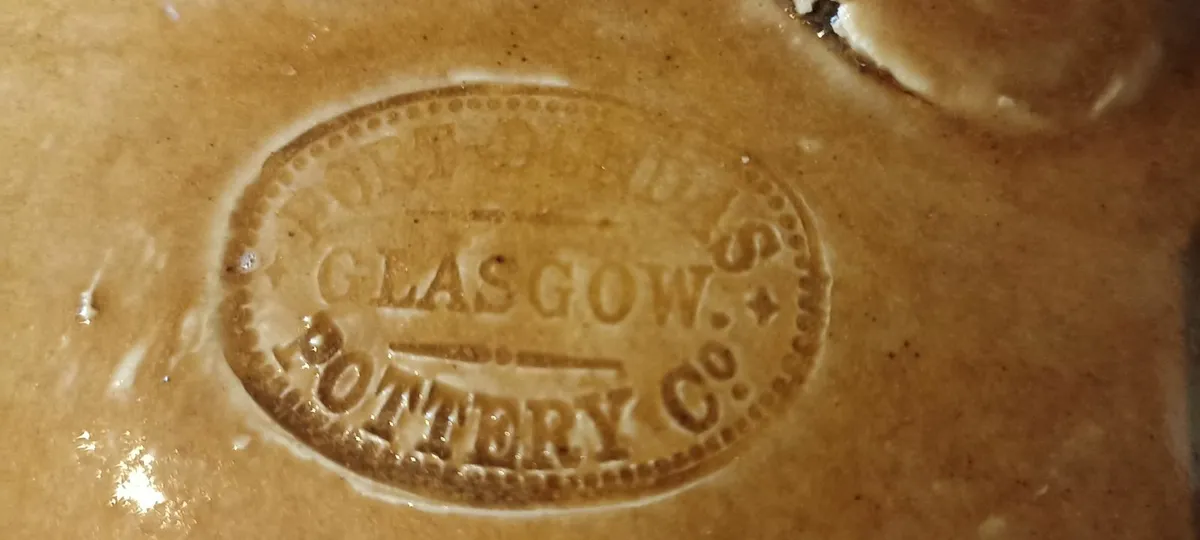 Old Salt Glazed Pottery Jug - Image 4