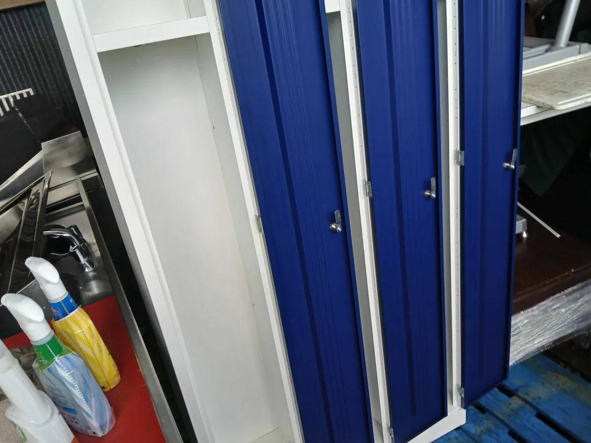 Commercial  sports/staff lockers ...new 3x1 - Image 1