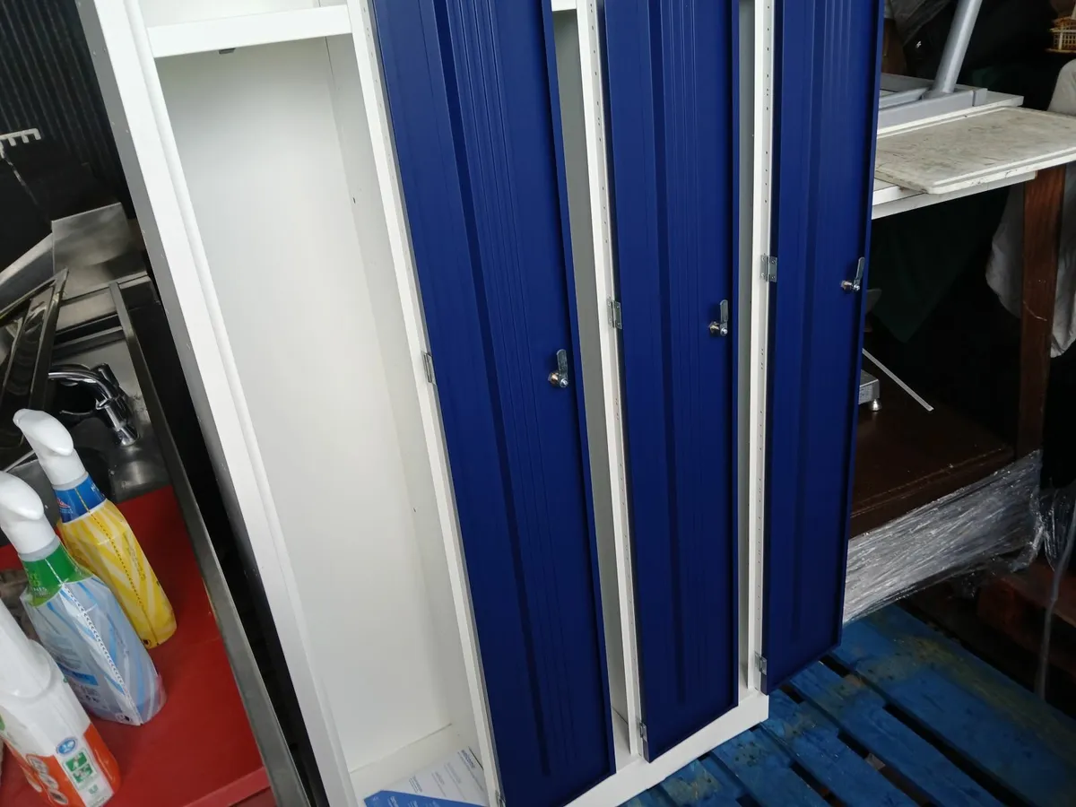 Commercial  sports/staff lockers ...new 3x1 - Image 4