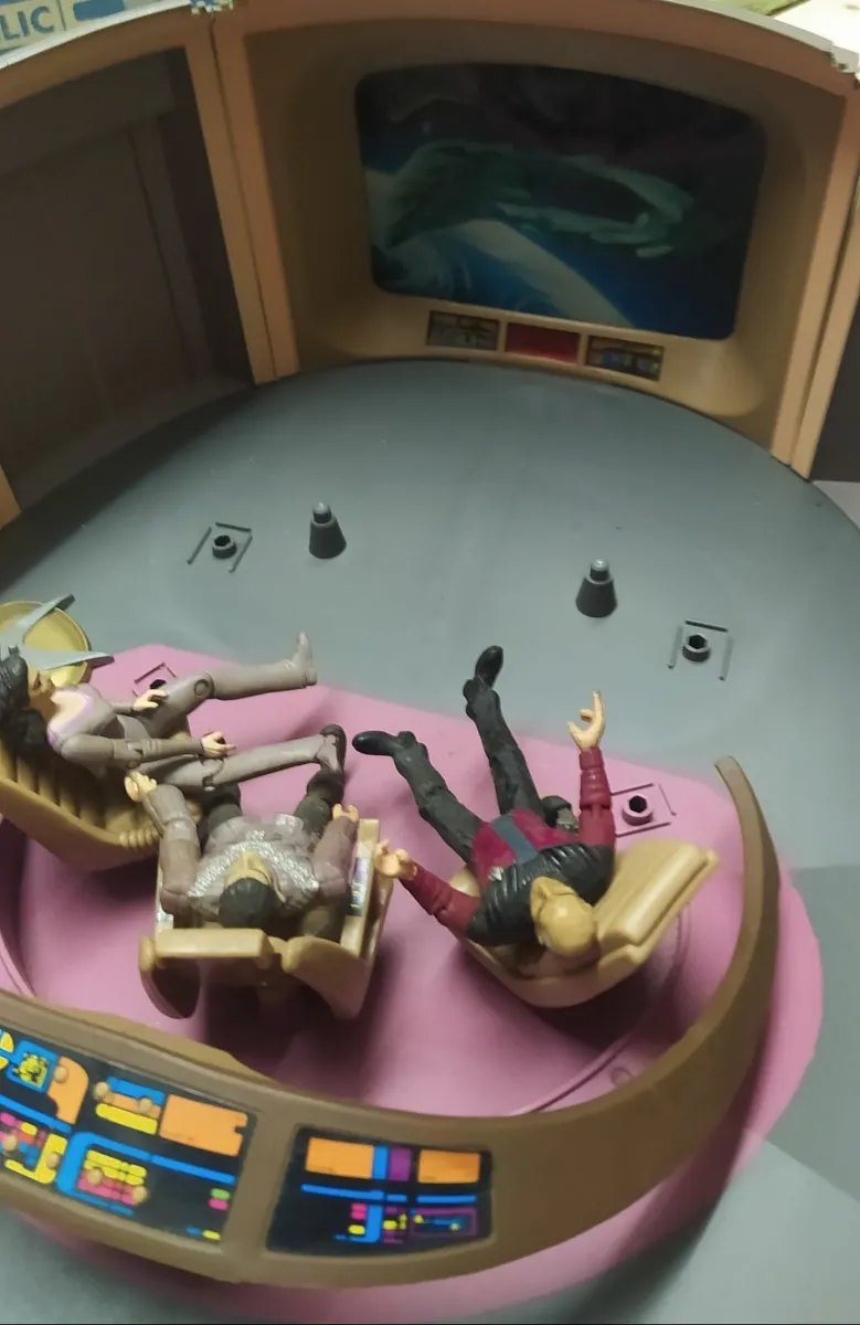 star trek new generation bridge playset - Image 2