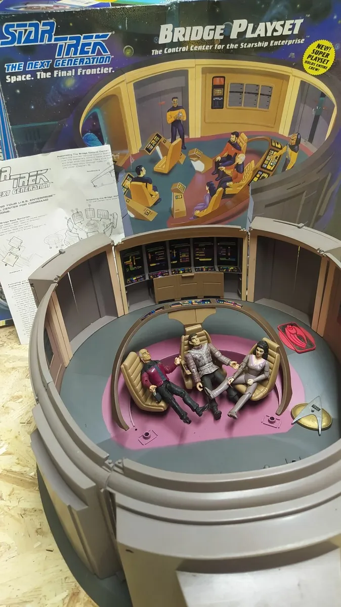 star trek new generation bridge playset - Image 3