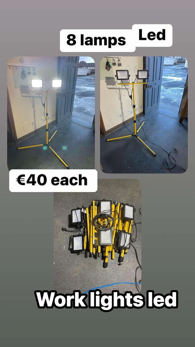 Led work lights