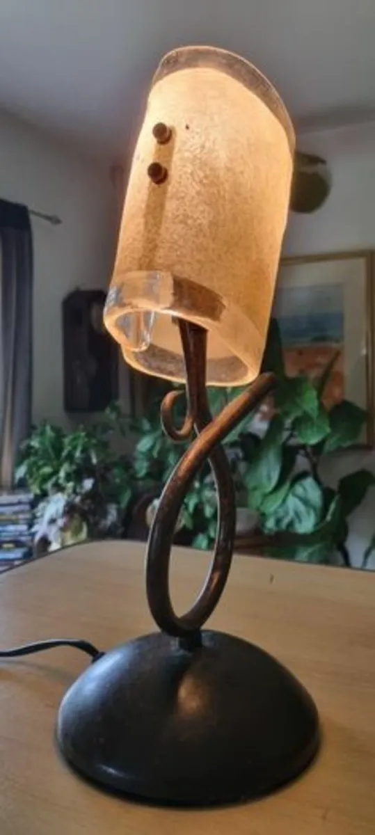 Vintage brass lamp - Paul Neuhaus - Image 4