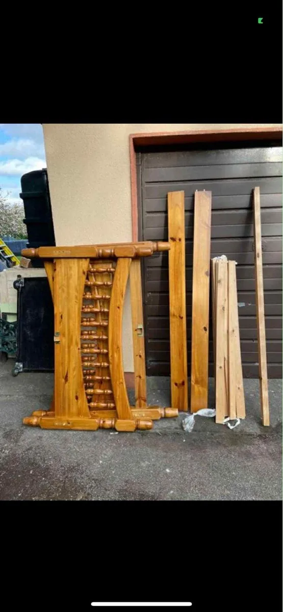 Double bed frame €150 4,6 foot - Image 3