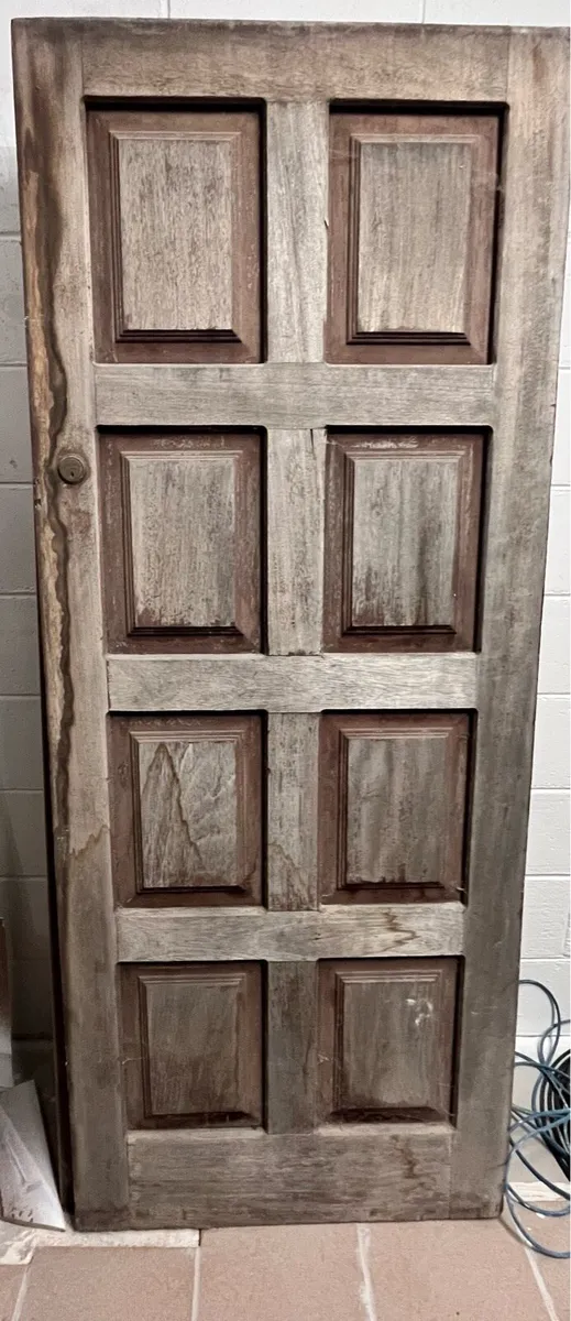 Teak door