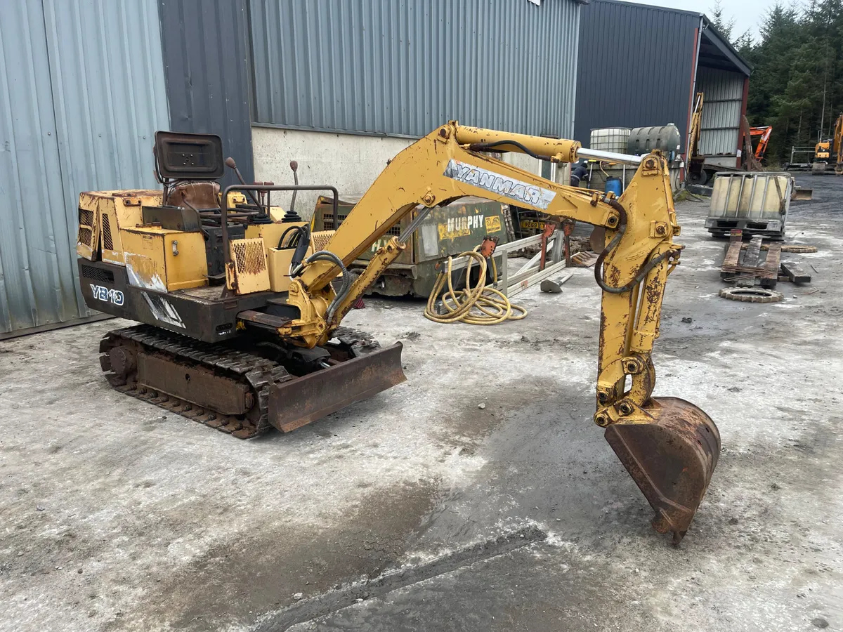 Yanmar micro digger - Image 1