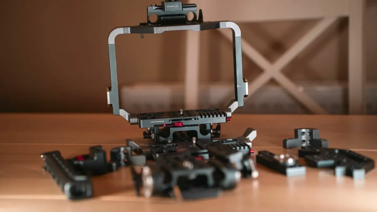 Tilta ES-T07 Blackmagic Cinema Camera Rig Cage - Image 1