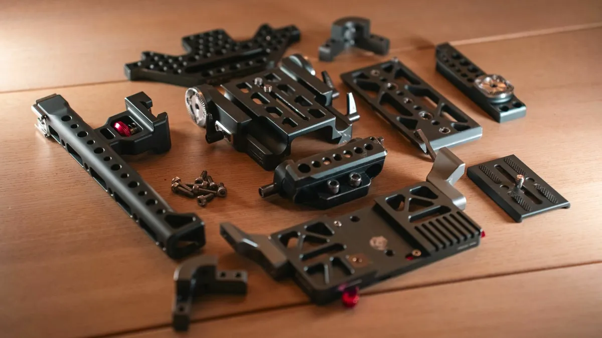 Tilta ES-T07 Blackmagic Cinema Camera Rig Cage - Image 3