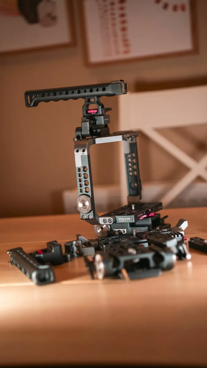 Tilta ES-T07 Blackmagic Cinema Camera Rig Cage - Image 4