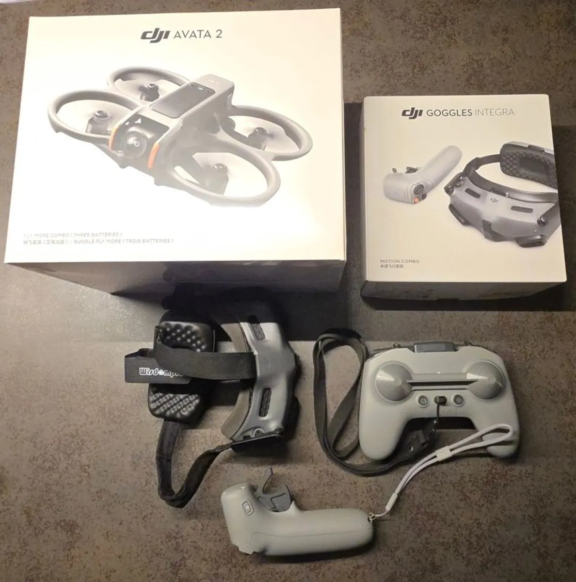 DJI Avata 2 Explorer bundle plus RC2 controller.