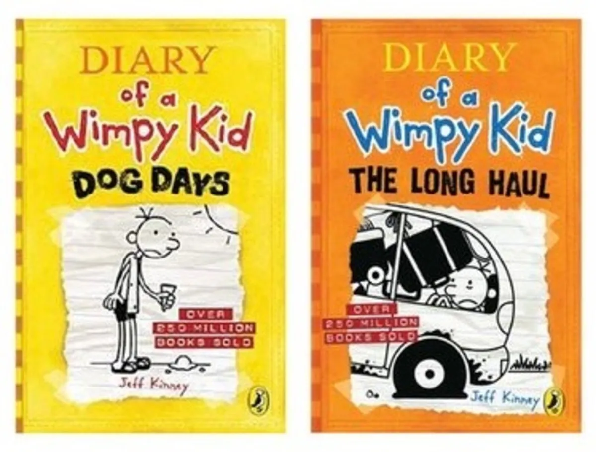 Children's Books - Wimpy Kid  €4 each or 2 for €6