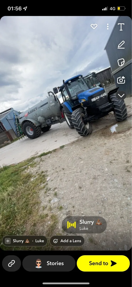 Slurry spreading for hire