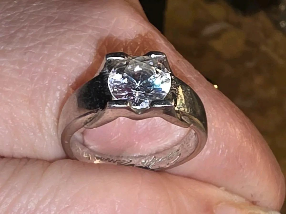 MARILYN MONROE, 925 Silver Huge UNISEX Signet Ring - Image 2