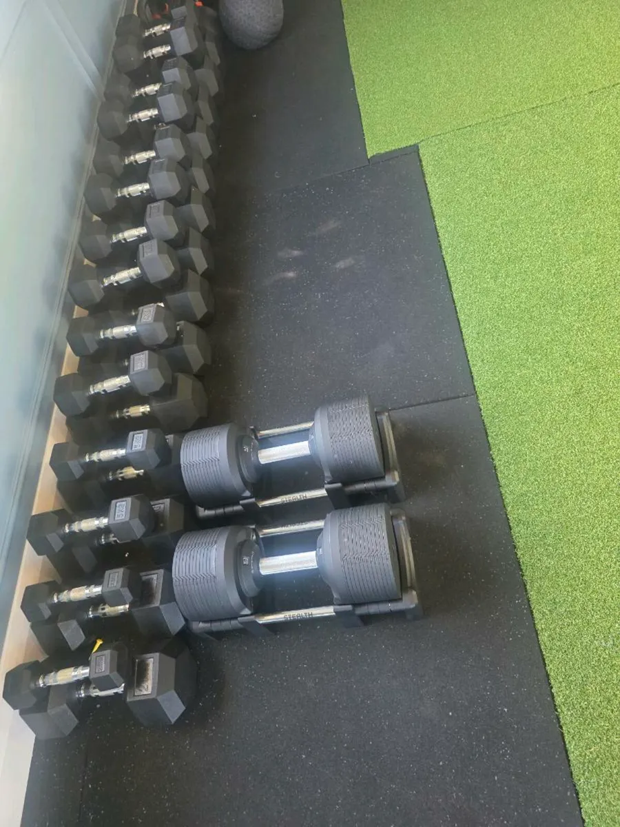 Hex Dumbbell set 2.5kg - 35kg