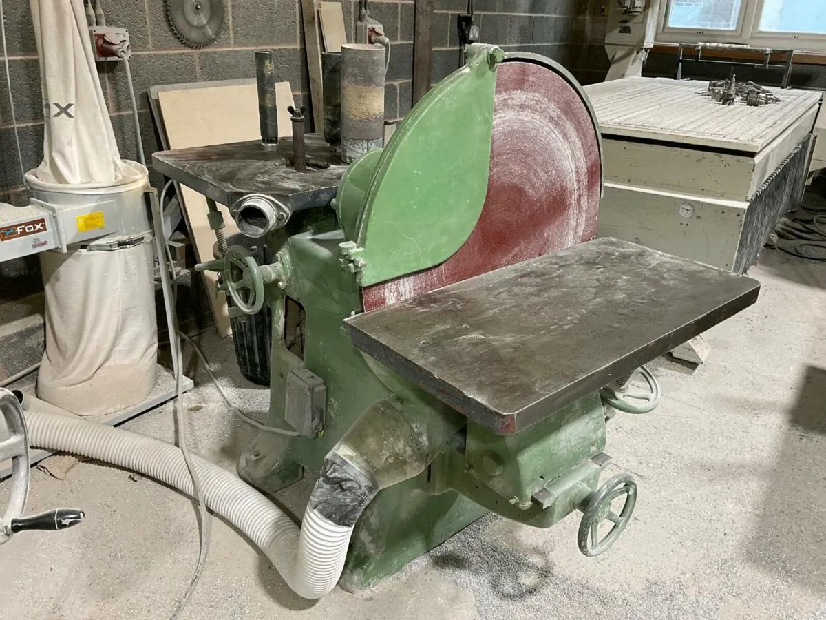 Wadkin JTA disc and bobbin sander - Image 1