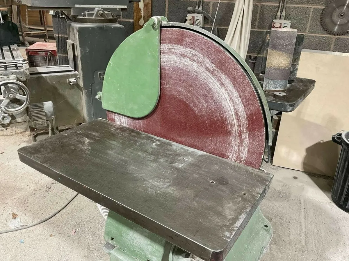 Wadkin JTA disc and bobbin sander - Image 2