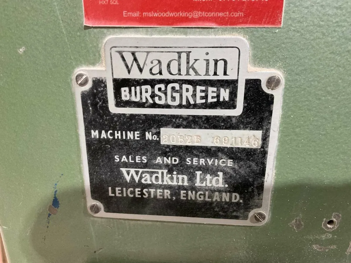 Wadkin bzb 20 Bandsaw - Image 4