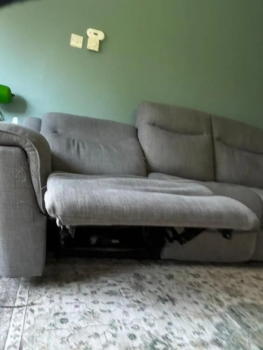 Electric double reclining Sofa  and reclining rocking chair - Image 3
