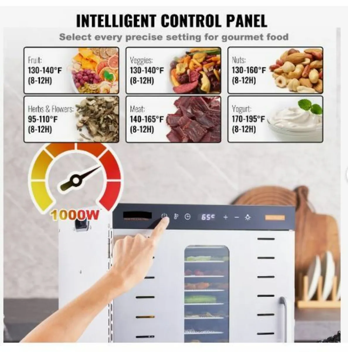 10 Trays Food Dehydrator Machine - Image 4