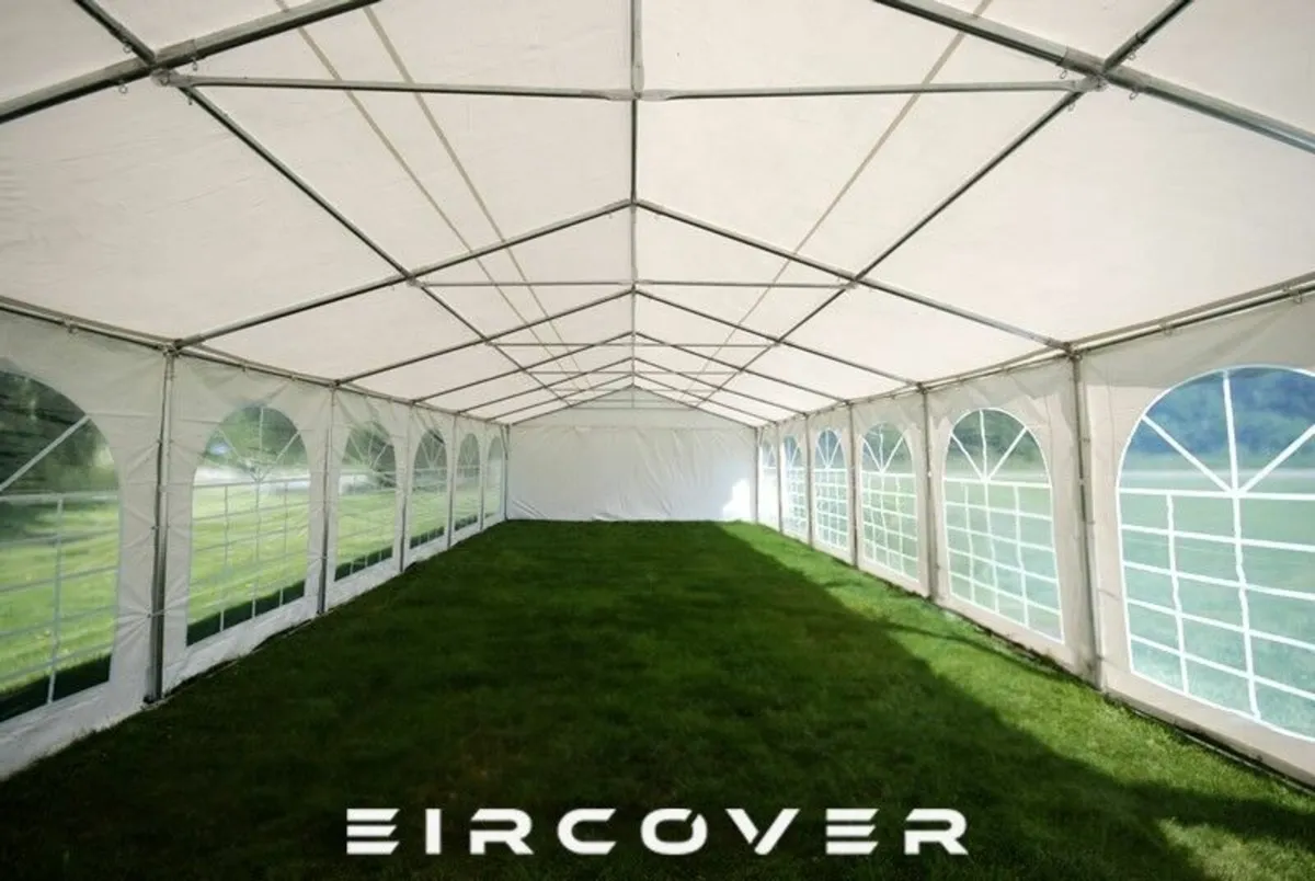 Premium Marquee 6m x10m PVC (20'-33') ground frame - Image 4