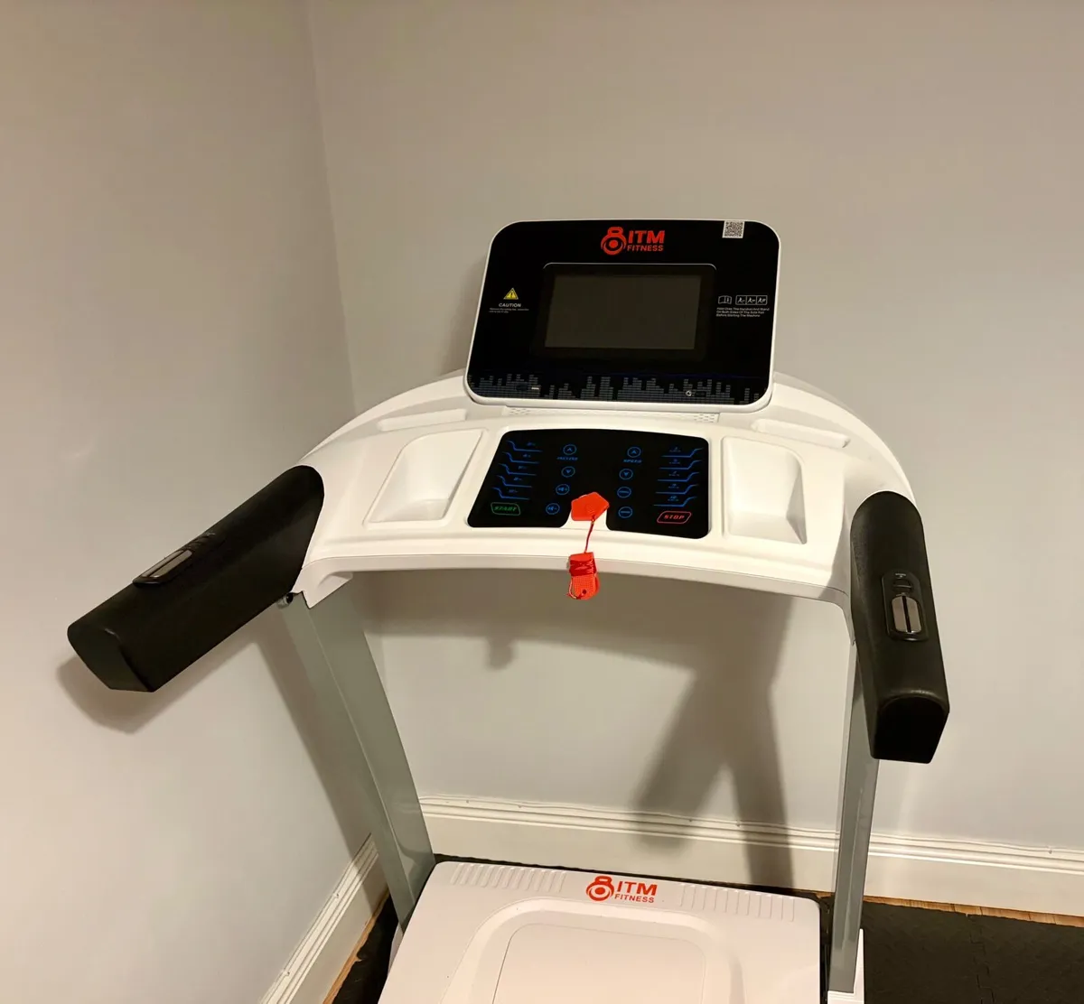 C-66 Commercial SMART Folding Treadmill – White | - Image 2