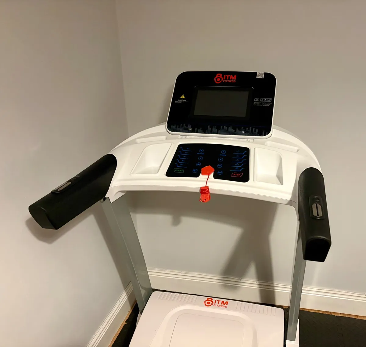 C-66 Commercial SMART Folding Treadmill – White | - Image 3