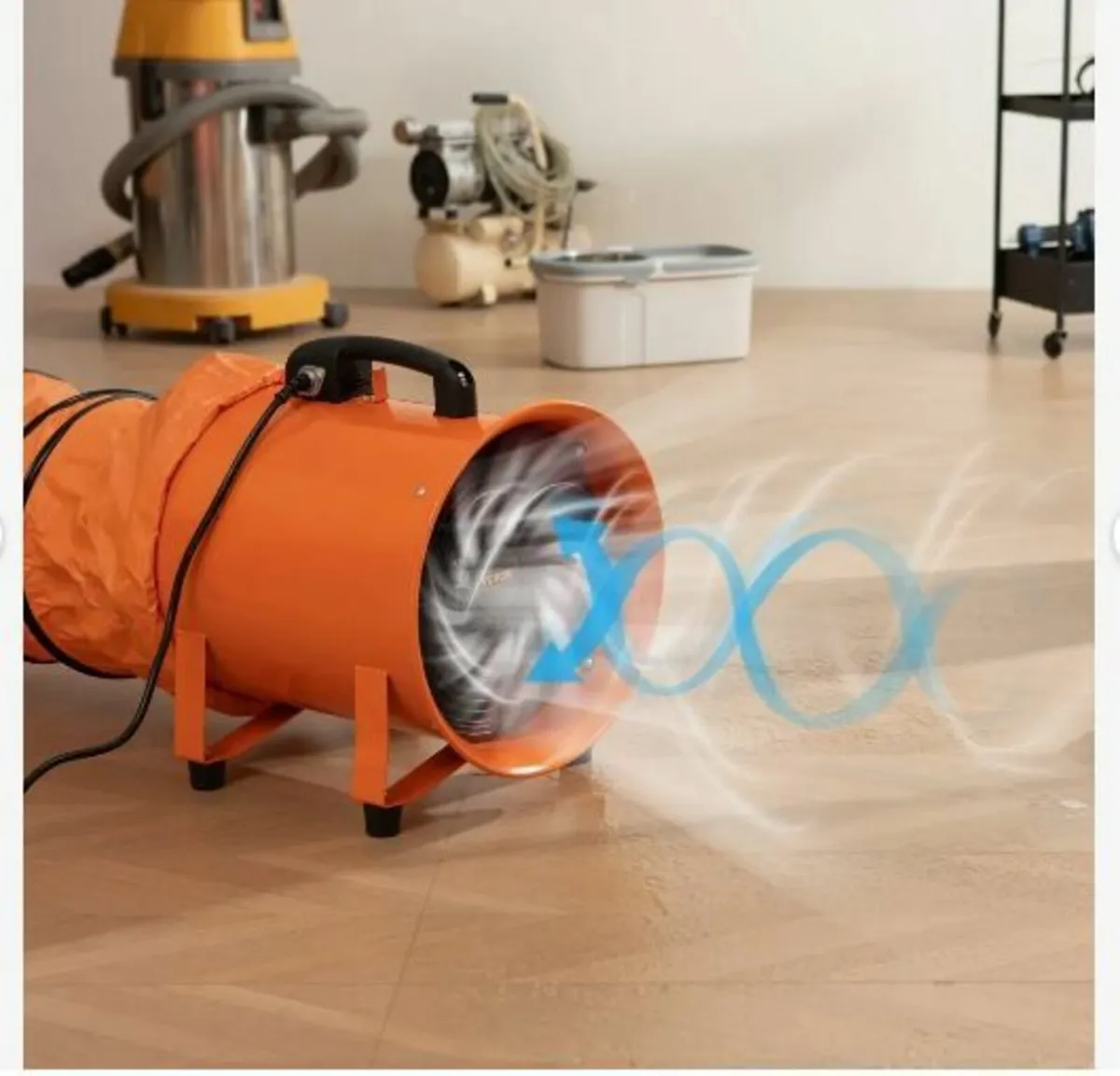 Portable Ventilator, 304.8mm Heavy Duty Cylinder - Image 4