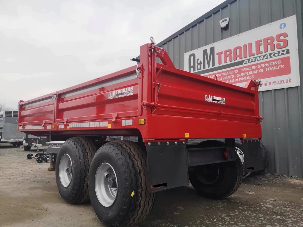 JNC Tractor tipper trailer - Image 4