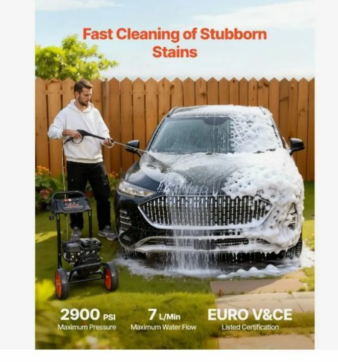 Gas Pressure Washer 2900 PSI - Image 2