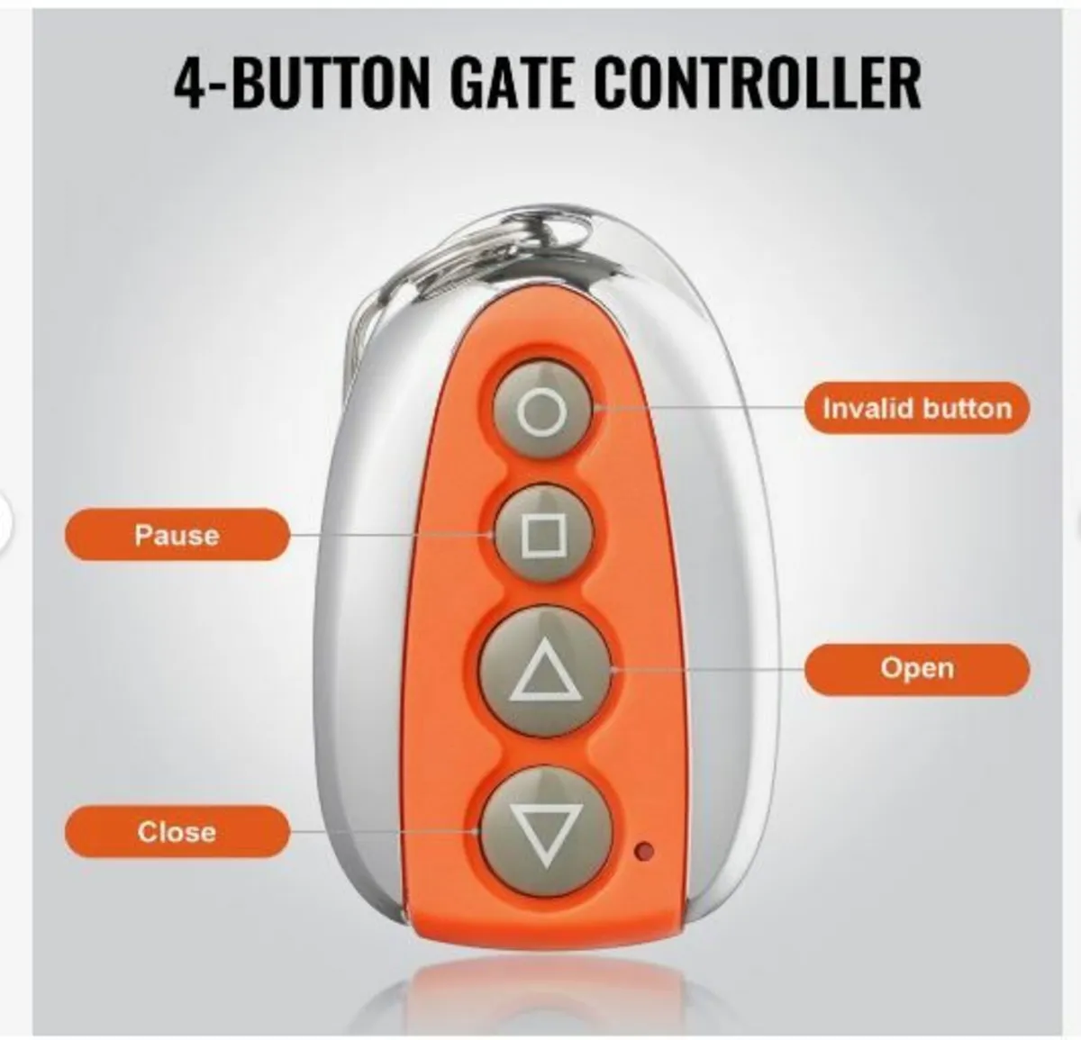 Sliding Gate Opener Remote, 40 Meters Range - Image 4